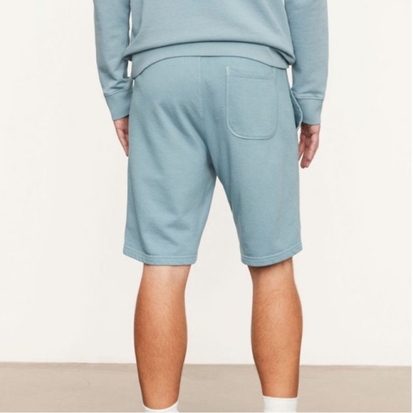 - NWT Vince. French Terry Garment Dye Short XL in Washed Highwater Blue - Picture 4 of 11